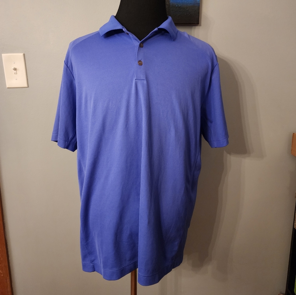 Men’s Nike Golf Tour Performance Dri-Fit Polo Shirt Light Purple Size XL